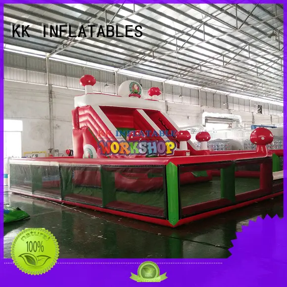 KK INFLATABLE tarpaulin inflatable combo manufacturer for amusement park 1