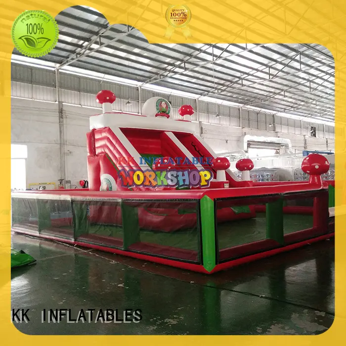 KK INFLATABLE commercial inflatable playground colorful for kids 1