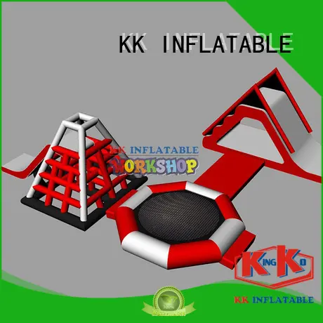 KK INFLATABLE colorful inflatable floating water park supplier for paradise 1