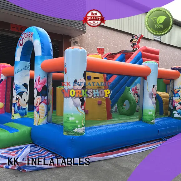 KK INFLATABLE tarpaulin inflatable bounce house various styles for amusement park 1