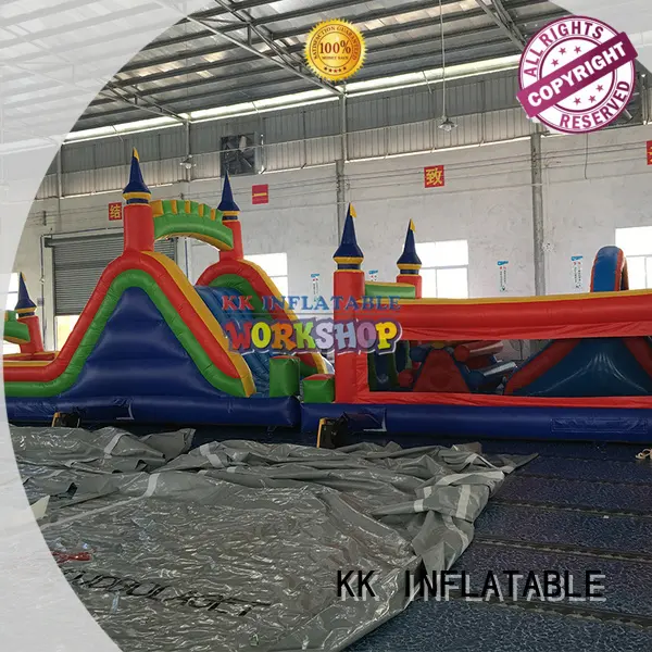 commercial inflatable playground pirate ship colorful for playground 1