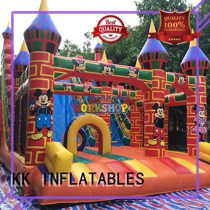 KK INFLATABLE portable inflatable bounce house supplier for amusement park 1