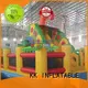 KK INFLATABLE transparent inflatable castle colorful for amusement park 1