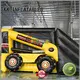 KK INFLATABLE fire truck shape bouncy slide supplier for parks 1