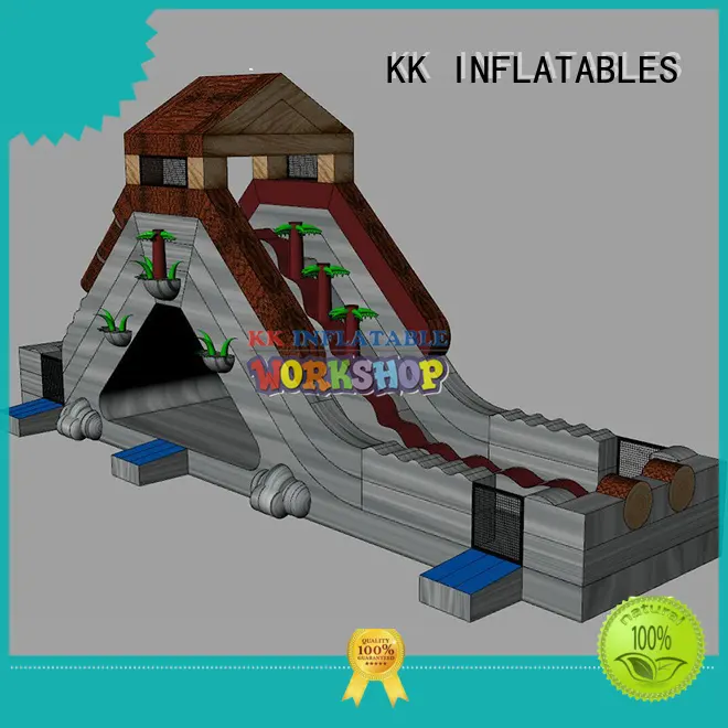 KK INFLATABLE castle blow up water slide supplier for playground 1