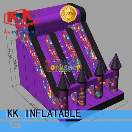 KK INFLATABLE creative bouncy slide supplier for exhibition 1
