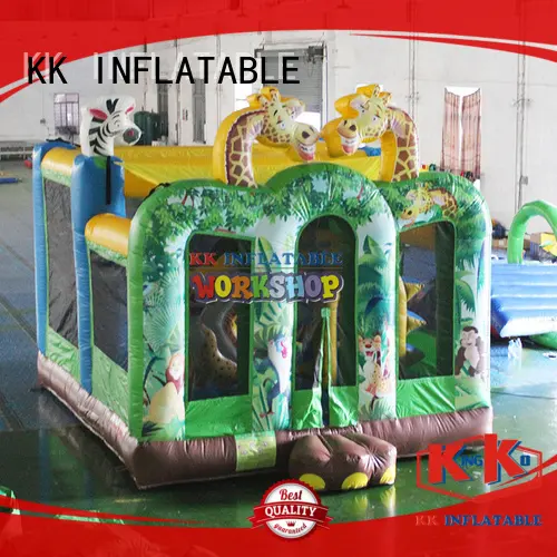 KK INFLATABLE animal shape jumping castle factory direct for amusement park 1