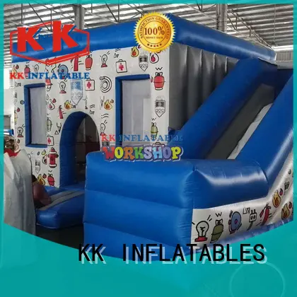 portable inflatable castle jumping colorful for paradise 1