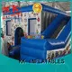 portable inflatable castle jumping colorful for paradise 1