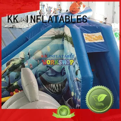 KK INFLATABLE tarpaulin inflatable play center manufacturer for playground 1