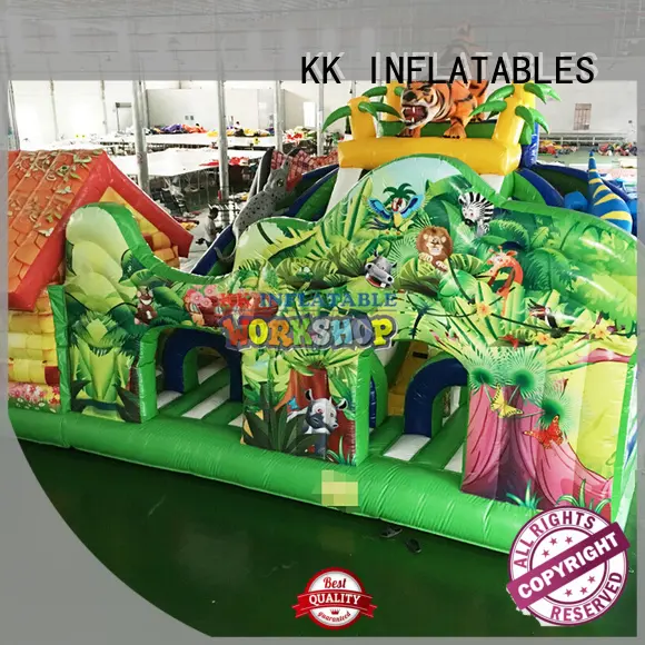 KK INFLATABLE durable inflatable castle supplier for paradise 1