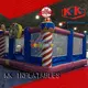 KK INFLATABLE heavy duty bouncy slide supplier for swimming pool 1