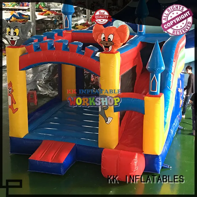 KK INFLATABLE castle big water slides manufacturer for paradise 1