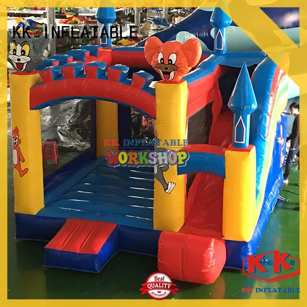 KK INFLATABLE customized inflatable castle colorful for paradise 1
