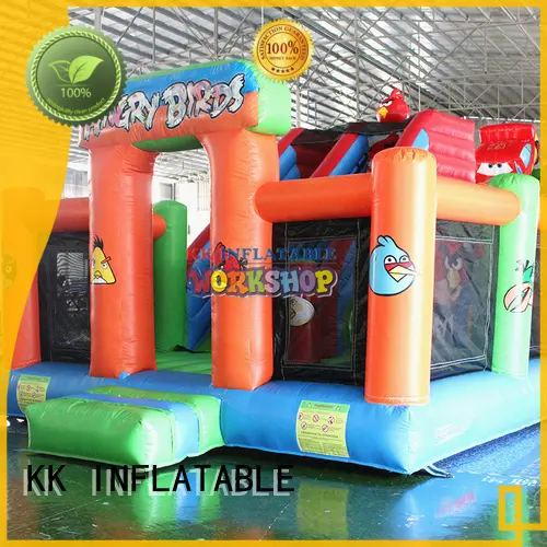 KK INFLATABLE animated cartoon inflatable castle colorful for paradise 1