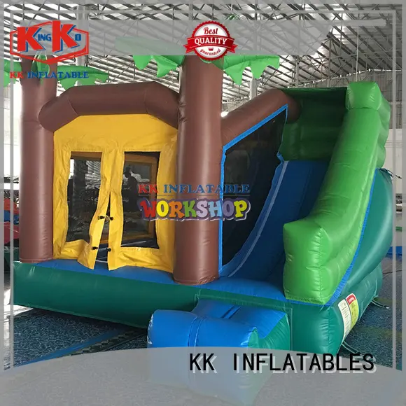 KK INFLATABLE jump bed inflatable slide supplier for exhibition 1