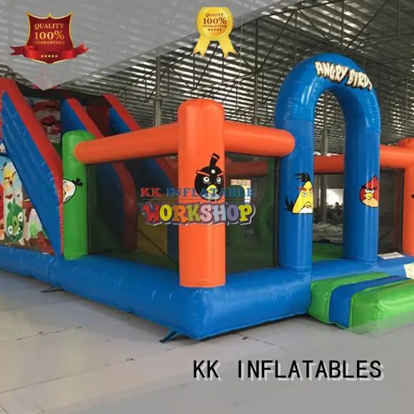 KK INFLATABLE trampoline jumping castle colorful for children 1