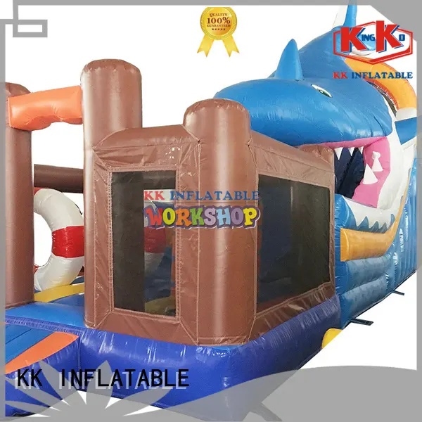 KK INFLATABLE jump bed big water slides various styles for playground 1