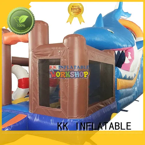 KK INFLATABLE animal shape inflatable castle colorful for amusement park 1