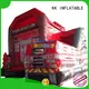 KK INFLATABLE slide combination big water slides colorful for swimming pool 1