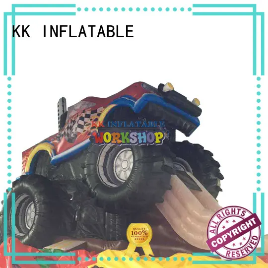 KK INFLATABLE hot selling big water slides colorful for exhibition 1