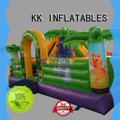 KK INFLATABLE heavy duty blow up water slide supplier for exhibition 1
