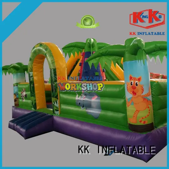 KK INFLATABLE trampoline inflatable castle manufacturer for paradise 1
