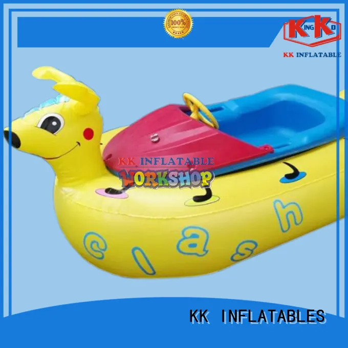 KK INFLATABLE floating inflatable boat supplier for sports games 1
