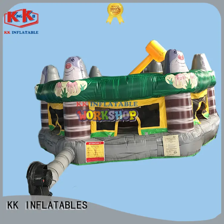 KK INFLATABLE transparent inflatable castle supplier for playground 1