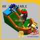 KK INFLATABLE heavy duty kids water slide manufacturer for parks 1