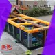 KK INFLATABLE creative blow up obstacle course factory price for playground 1