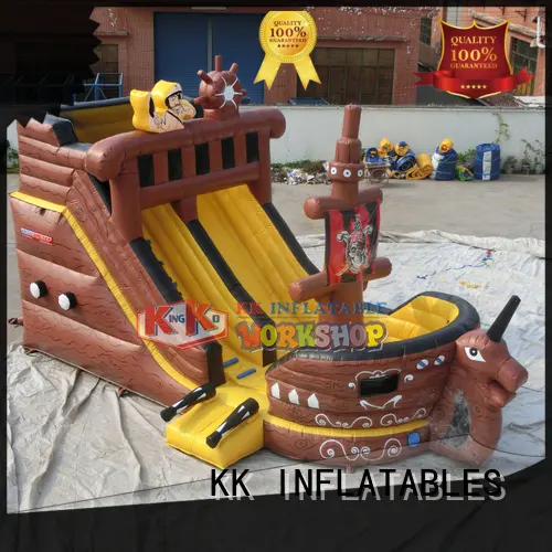 KK INFLATABLE transparent inflatable castle supplier for amusement park 1