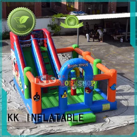 KK INFLATABLE trampoline party jumpers wholesale for amusement park 1