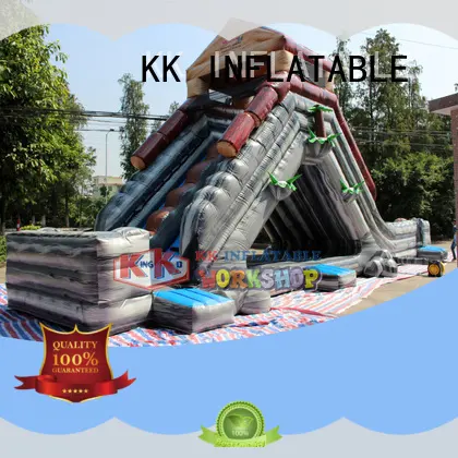 KK INFLATABLE PVC blow up water slide manufacturer for exhibition 1