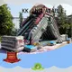 KK INFLATABLE PVC blow up water slide manufacturer for exhibition 1