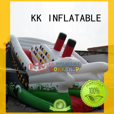 KK INFLATABLE hot selling inflatable slide colorful for playground 1