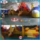durable inflatable theme park blue factory price for paradise 1