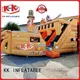 funny kids water slide truck supplier for paradise 1
