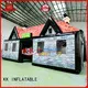 KK INFLATABLE temporary pump up tent good quality for ticketing house 1