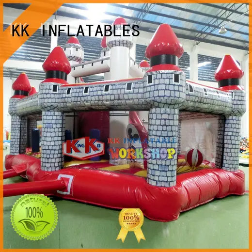 customized inflatable castle trampoline supplier for amusement park 1