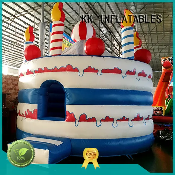 KK INFLATABLE trampoline moon bounce factory direct for paradise 1