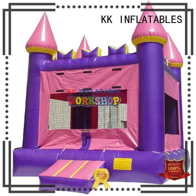 portable inflatable castle trampoline factory direct for amusement park 1