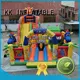 KK INFLATABLE attractive blow up obstacle course good quality for sport games 1