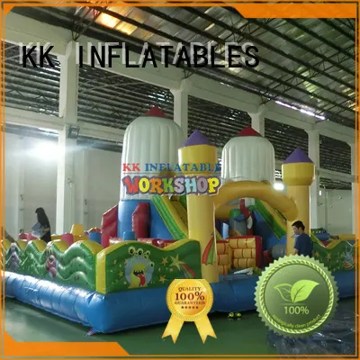 KK INFLATABLE attractive water obstacle course good quality for racing game 1