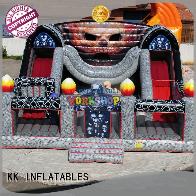 funny inflatable obstacles cartoon supplier for playground 1