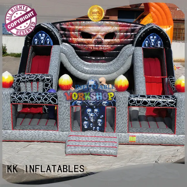 funny inflatable obstacles cartoon supplier for playground 1