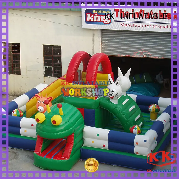 KK INFLATABLE multifuntional obstacle course for kids manufacturer for playground 1