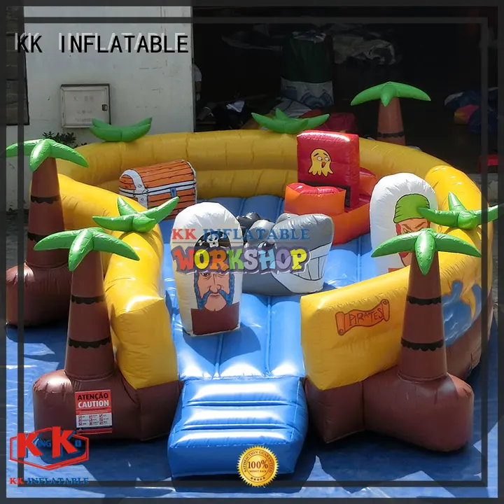 attractive inflatable obstacle course cartoon supplier for playground 1