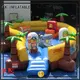 attractive inflatable obstacle course cartoon supplier for playground 1