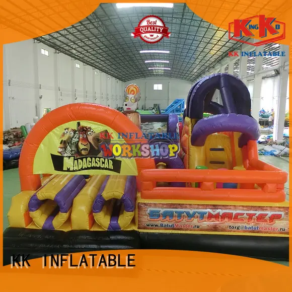 KK INFLATABLE customized inflatable combo manufacturer for paradise 1